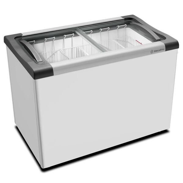Manutenção de freezer expositor horizontal com tampa de vidro